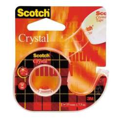 Taśma biurowa Scotch Crystal Clear dyspenser 19mm - 1