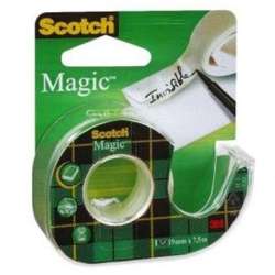 Taśma klejąca matowa Scotch Magic dyspenser 19mm