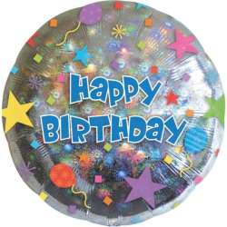 Balon foliowy Urodziny standard 43cm - 1
