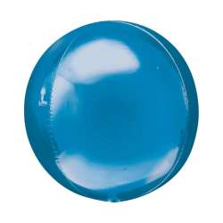 Balon foliowy kula niebieska 38cm - 1