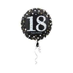 Balon foliowy 18 urodziny okrągły 43cm