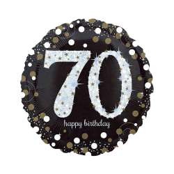 Balon foliowy Sparkling Birthday 70 43cm