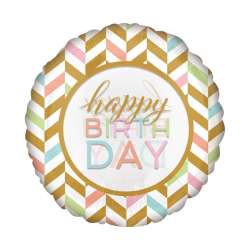 Balon foliowy Celebration Jumbo pastel 71x71cm