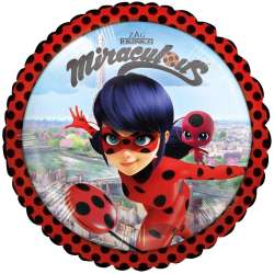 Balon foliowy Miraculous 38x40cm - 1
