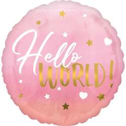 Balon foliowy Hello World - 1