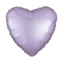 Balon foliowy Serce Satin Luxe Pastel Lilac