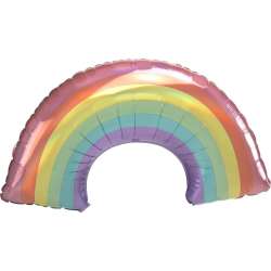 Balon foliowy Holo pastel rainbow
