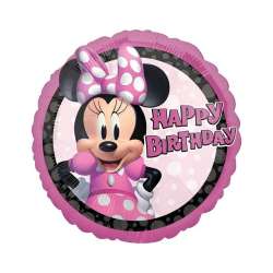 Balon foliowy Myszka Minnie Happy Birthday 46cm