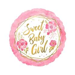Balon foliowy Sweet Baby Girl 46cm