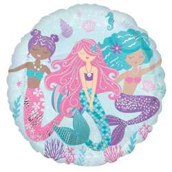 Balon foliowy Syrenka 45cm - 1
