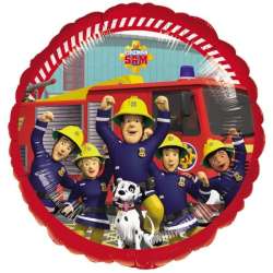 STANDARD FIREMAN SAM BALON FOLIOWY S60 ZAPAKOWANY 43CM (4488075) - 1