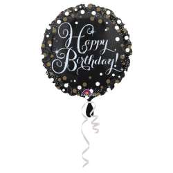 Balon foliowy Sparkling Birthday standard 43cm - 1
