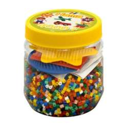 Koraliki i podkładki w pudełku