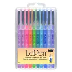 Cienkopisy Le Pen Bright 10 kolorów - 1
