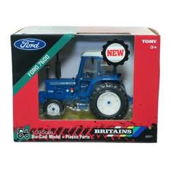 Britains Traktor Ford7600 na bliźniakach TOMY