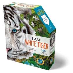 Puzzle konturowe 300 I am - Biały Tygrys - 1