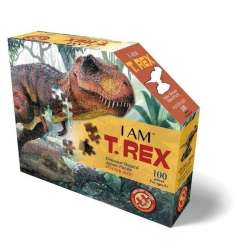 Puzzle konturowe 100 I am - T-Rex - 1
