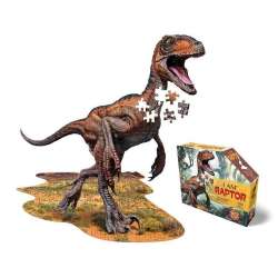 Puzzle konturowe 100 I am - Raptor - 1