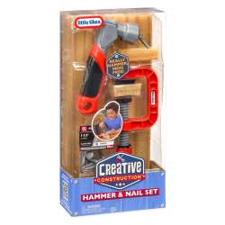 Creative Construction Hammer and Nail Set