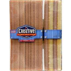 Creative Construction - Wood 4 pak