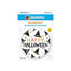 Balon foliowy Happy Halloween kapelusze czarownicy - 1
