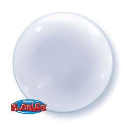 Balon foliowy Bubble Deco transparentny 61cm