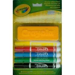Markery do białej tablicy 5 kolorów CRAYOLA - 1