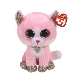 TY BEANIE BOOS FIONA różowy kot 24cm (36489 TY) - 1