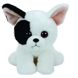 TY BEANIE BABIES biały pies MUJEEK 15cm 41203 (41203 TY) - 1