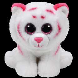 Maskotka Ty Beanie Babies TABOR różowo-biały tygrys 15cm 42186 (42186 TY) - 1