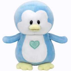 TY Baby niebieski pingwin Twinkles, 24cm - Medium 82008 (82008 TY) - 1