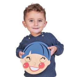 Drewniana tablica edukacyjna - Emocje - 1