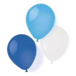 Balony lateksowe sky blue 25,4cm/10 8szt. - 1