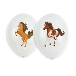 BALONY LATEKSOWE BEAUTIFUL HORSE 27,5 CM / 11" 6SZT/OP (9909881) - 1