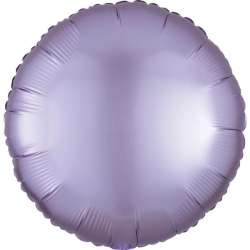 Balon foliowy Lustre Pastel lila okrągły 43cm