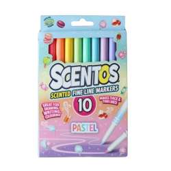 Flamastry pachnące pastelowe 10szt