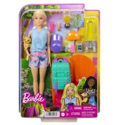 Barbie Malibu na kempingu lalka+akcesoria - 1