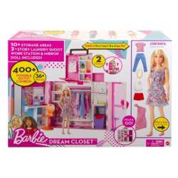 Barbie Garderoba Zestaw + Lalka