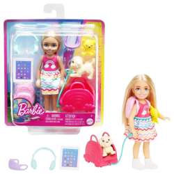 Barbie Chelsea w podróży Lalka HJY17