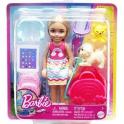 Barbie Chelsea w podróży Lalka HJY17