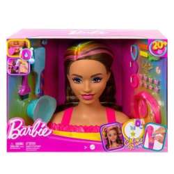 Barbie. Głowa do stylizacji Brązowe włosy HMD80 - 1