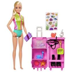 Barbie Kariera Biolożka morska zestaw + lalka - 1