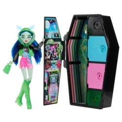 Monster High Straszy sekrety Ghoulia Yelps neon