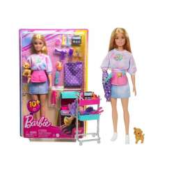 Barbie Malibu Stylistka z pieskiem HNK95 - 1