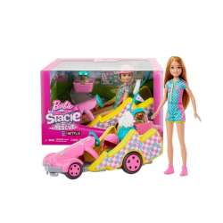 Barbie Gokart Stacie pojazd filmowy i lalka HRM08