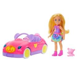 Barbie Chelsea i misiowy pojazd HXN05 - 1