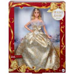 Barbie Świąteczna Lalka kolekcjonerska Blondynka