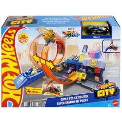 Hot Wheels City Posterunek policji Super Pętla