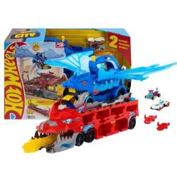 Hot Wheels City Transporter Podwójny smok 2w1 - 1