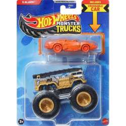 Hot Wheels Monster Trucks Pojazd 1:64 + auto JCG37